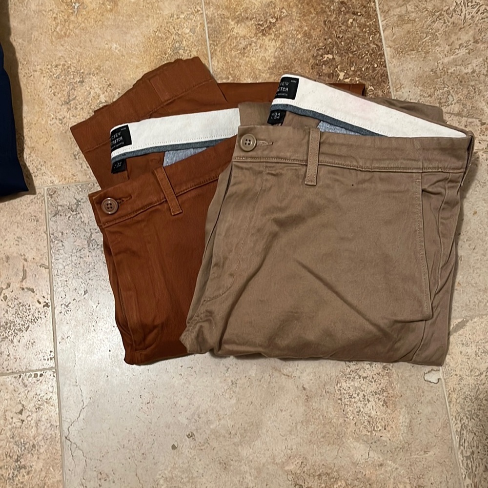 JCrew pants 34X34 two pair bundle!!